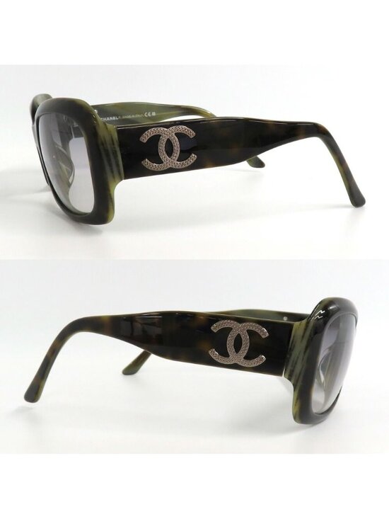 Chanel Sunglasses 11 Brown Gray Multicolor CC Logo Eyewear main image 6
